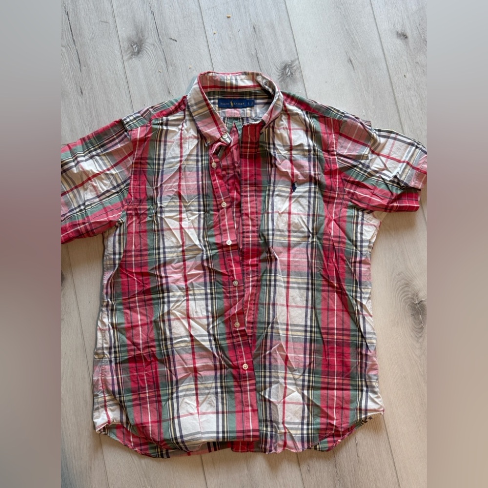 Men’s polo dress shirt
